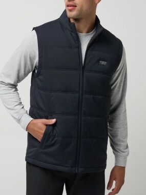 Travis Mathew Black Vest - Black XL